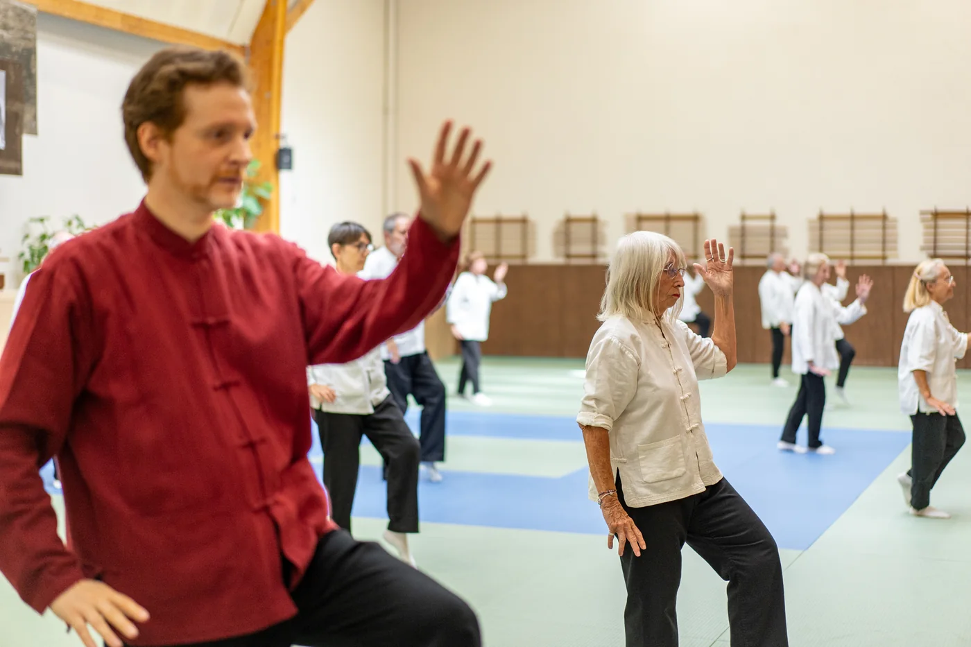 Cours de Tai Chi avec Frédéric Carlini
